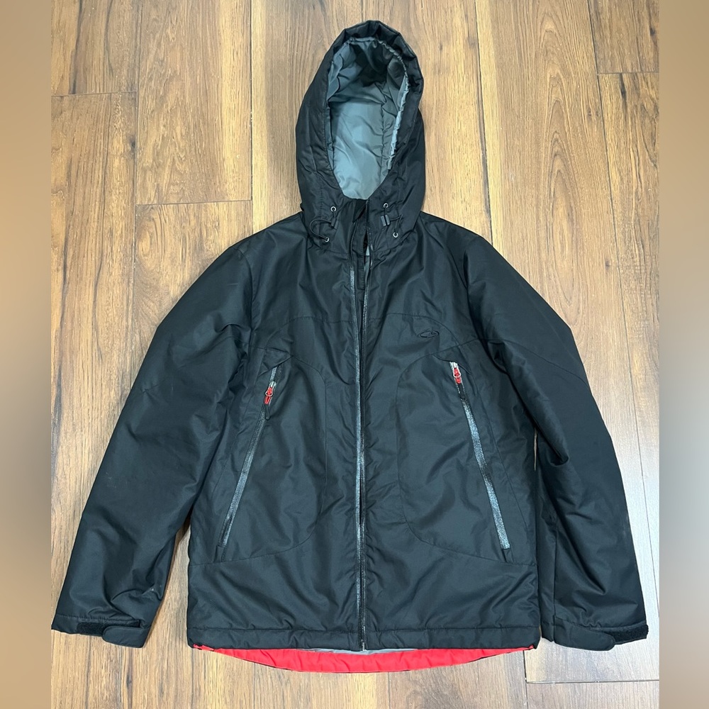 Ski snowboard winter jacket windbreaker waterproof black coat